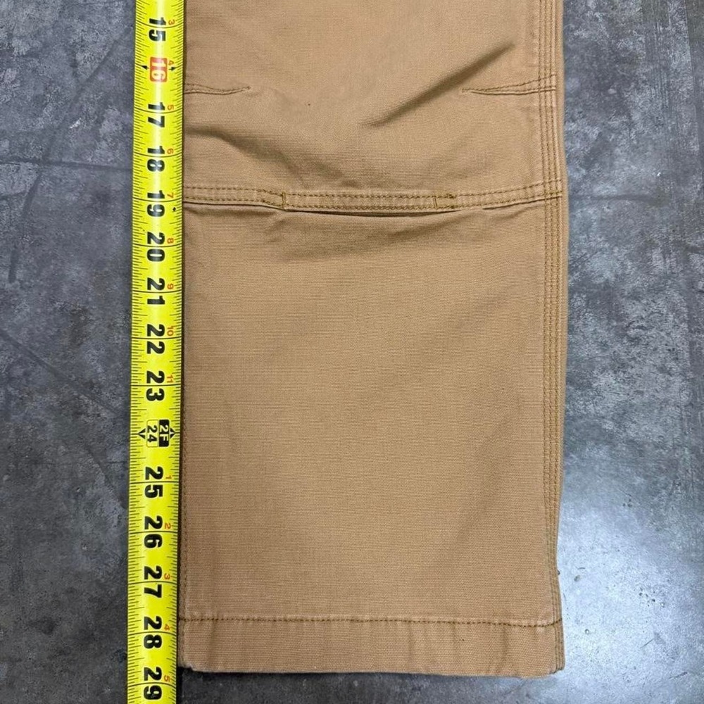 Carhartt Tan Double Knee Work Pants 34x29 - Picture 6 of 7